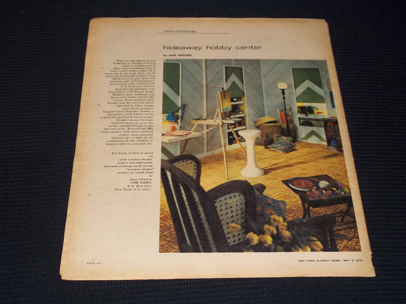 1970 MAY 3 SUNDAY NEW YORK NEWS COLOROTO MAGAZINE - DAVID FROST - E 13015
