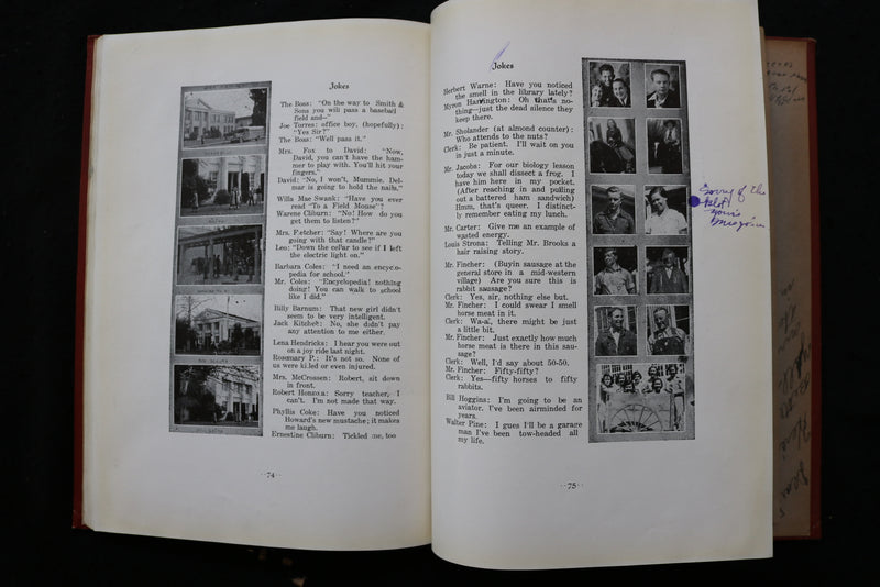 1937 EL CHASQUI CHINO HIGH SCHOOL YEARBOOK - CHINO, CALIFORNIA - YB 3510