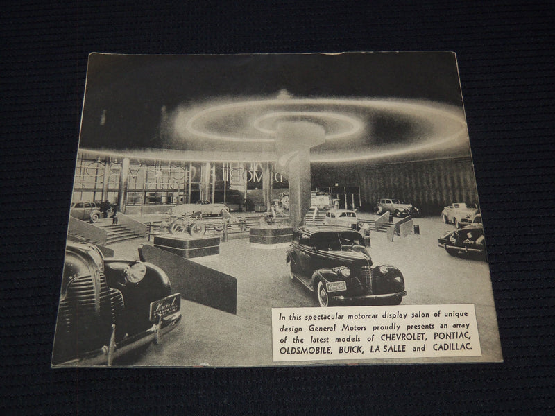 1940 FUTURAMA GENERAL MOTORS WORLD'S FAIR BOOK - NICE PHOTOS - J 7324
