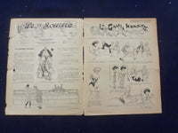 1908 NOV 28 LE SOURIRE MAGAZINE - ILLUSTRATED COMEDY - FRENCH TEXT - SP 4867R