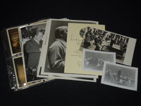 EUGENE ORMANDY PHOTO ARCHIVE LOT - 4 PHOTOS - SIGNED PROGRAM - NIXON - #148