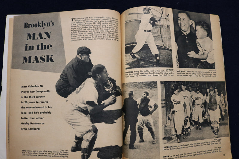 1952 MAY SPORTS STARS MAGAZINE - LEO DUROCHER COVER - E 11851