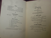 1899-1900 THE SOCIETY OF ART AND HISTORY - CLEVELAND, OHIO - LOT OF 2 - J 4587