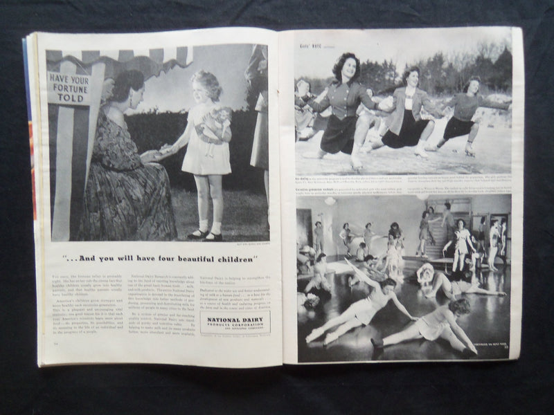 1943 JANUARY 11 LIFE MAGAZINE - KIDS' UNIFORM - L 321