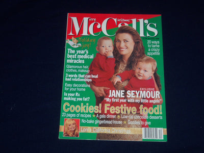 1996 DECEMBER MCCALL'S MAGAZINE - JANE SEYMOUR COVER - SP 5077