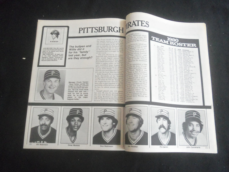1980 MAY BASEBALL LILLUSTRATED MAGAZINE - STARGELL - SEAVER - DENT - B 5536T