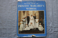 1960 PICTURE BOOK OF PRINCESS MARGARET'S WEDDING HARDCOVER BOOK - KD 9368