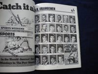 1984 SEPTEMBER 22 FOOTBALL PROGRAM - SYRACUSE UNIV VS RUTGERS UNIV - SP 3624P