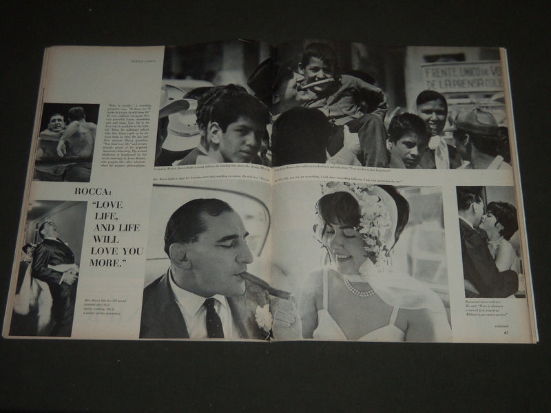 1962 AUGUST 14 LOOK MAGAZINE - ROGER MARIS BACK COVER - ST 4814