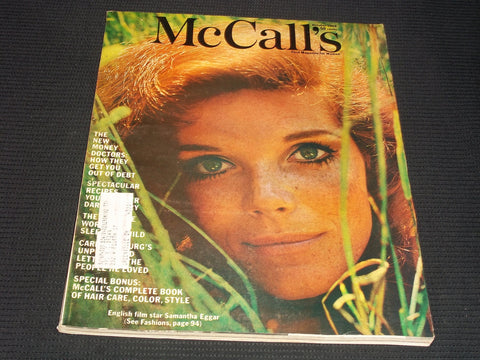 1968 OCTOBER MCCALL'S MAGAZINE - SAMANTHA EGGAR FRONT COVER - E 1169