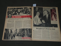1953 JULY 26 NY SUNDAY MIRROR MAGAZINE SECTION - NICOLE MAUREY COVER - J 2894
