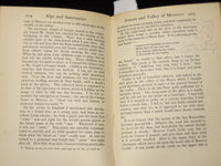 1913 ALPS AND SANCTUARIES OF PIEDMONT HARDCOVER BOOK BY SAMUEL BUTLER - KD 9404