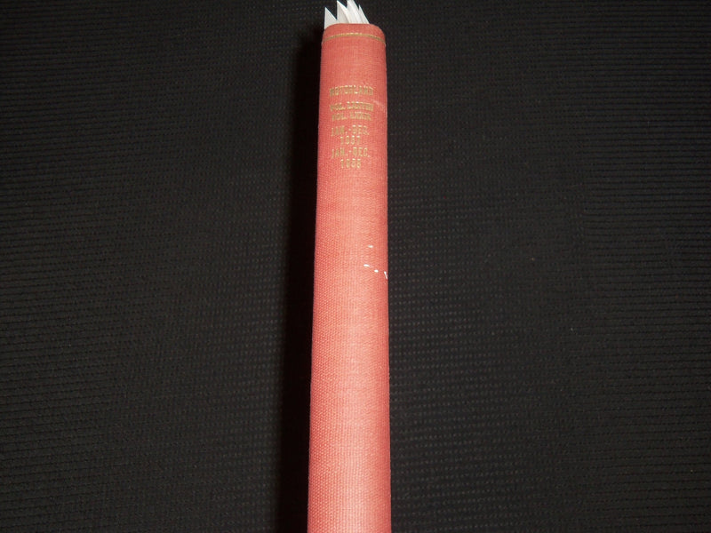 1957-1958 THE MOTOR LAND MAGAZINE BOUND VOLUME - 12 ISSUES - KD 705D