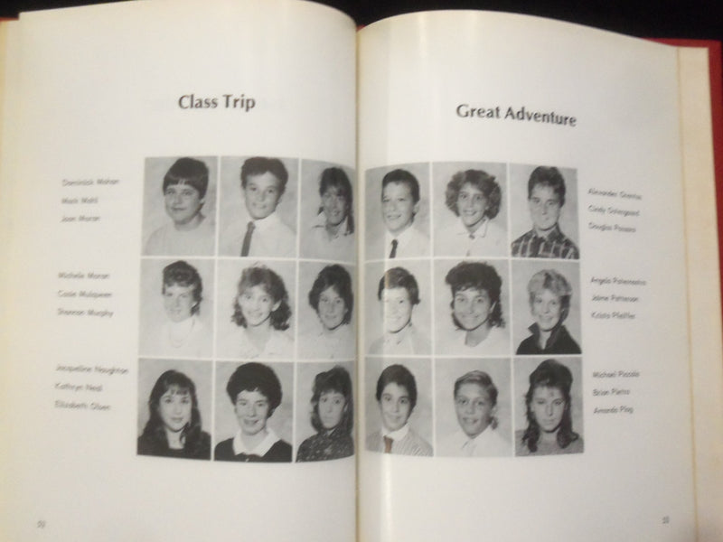1987 IMPRESSIONS PEQUANNOCK VALLEY SCHOOL YEARBOOK- POMPTON PLAINS, NJ - YB 3165