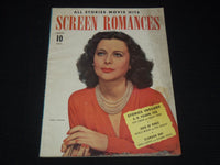 1942 FEBRUARY SCREEN ROMANCES MAGAZINE - HEDY LAMARR - E 16354