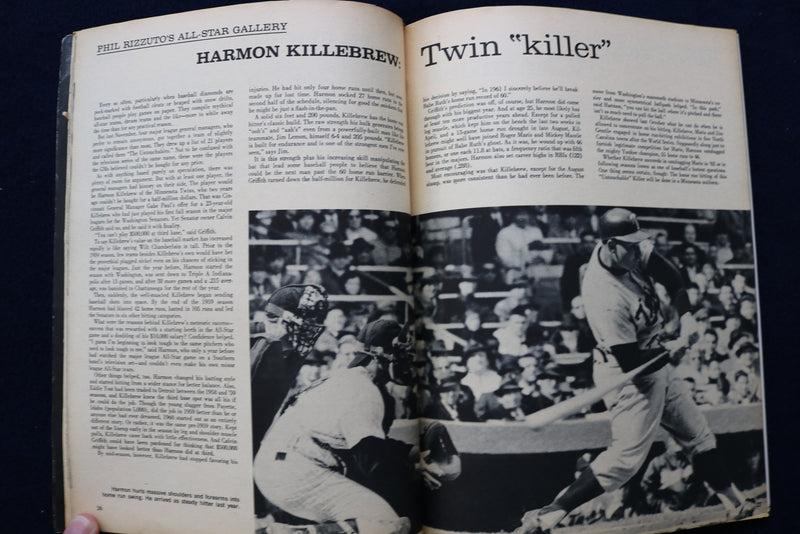 1962 PHIL RIZZUTO'S BASEBALL MAGAZINE - ROGER MARIS COVER - E 11906
