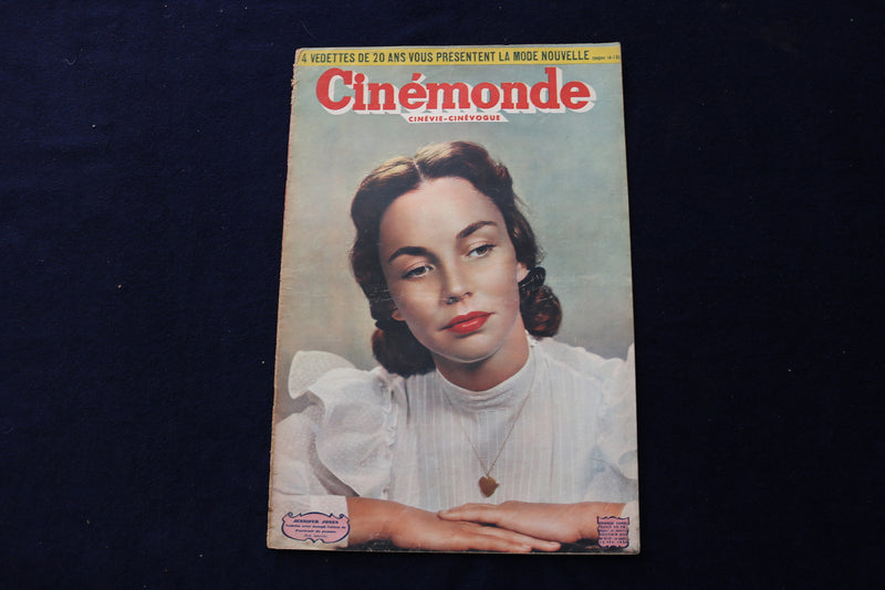 1950 FEB 13 CINEMONDE MAGAZINE - JENNIFER JONES COVER - E 23933