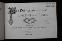 1896 MAY THE PRINCETONIA PRINCETON HIGH SCHOOL YEARBOOK- PRINCETON, IL - YB 3487