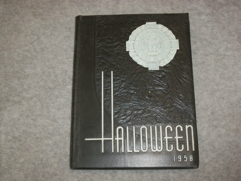 1958 HALLOWEEN ALL HALLOWS HIGH SCHOOL YEARBOOK - BRONX, NY - YB 1996