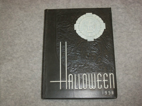 1958 HALLOWEEN ALL HALLOWS HIGH SCHOOL YEARBOOK - BRONX, NY - YB 1996