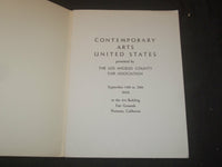 1956 CONTEMPORARY ARTS OF U.S. EXHIBITION PROGRAM - J 6393