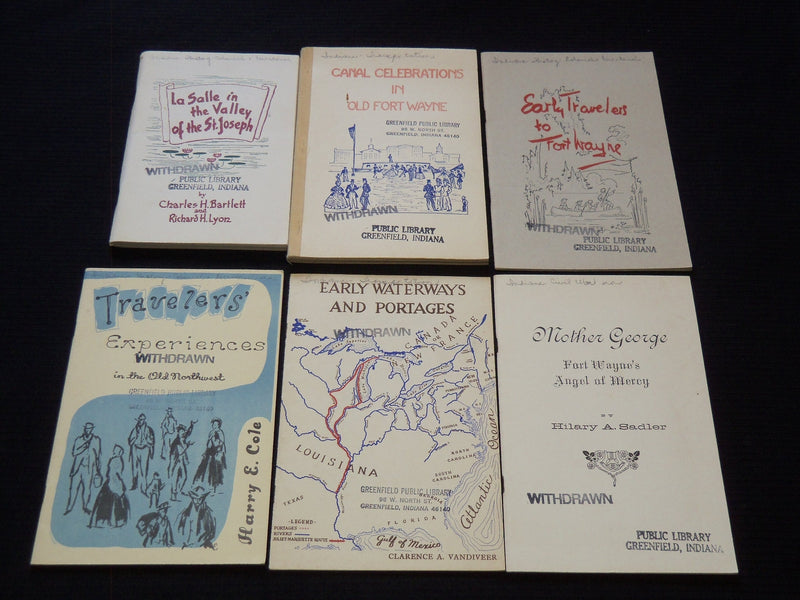 1950'S-1990'S FT. WAYNE WABASH - GREENFIELD PUBLICATIONS LOT OF 22 - O 3027D