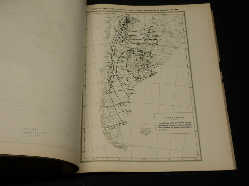 1930-1931 ANALES DE LA DIRECCION DE METEOROLOGIA VOLUMES LOT OF 3 - KD 5401A