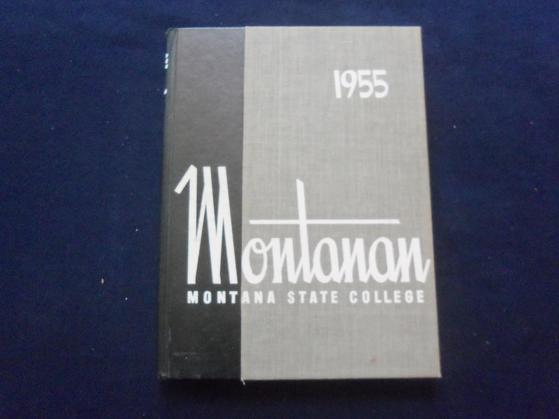 1955 MONTANAN MONTANA STATE UNIVERSITY YEARBOOK - BOZEMAN, MONTANA - YB 3097