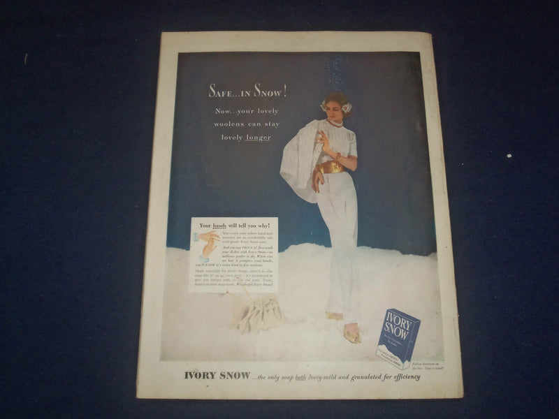1949 JANUARY LADIES' HOME JOURNAL MAGAZINE - PHOTOS, ARTICLES & ADS - ST 3398I