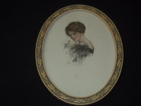 HARRISON FISHER FRAMED ILLUSTRATION - 10x13 - #204