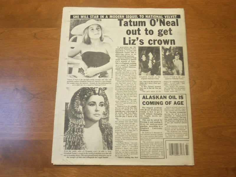 1978 FEBRUARY NATIONAL SPOTLITE NEWSPAPER - ELVIS PRESLEY LIVES ON - NP 4772