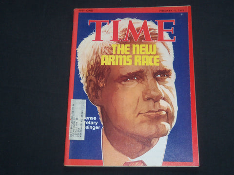 1974 FEBRUARY 11 TIME MAGAZINE - DEFENSE SECRETARY JAMES R. SCHLESINGER - T 2166