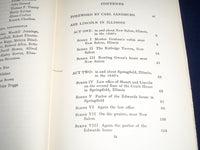 1940 ABE LINCOLN IN ILLINOIS PLAY IN 12 SCENES BOOK BY ROBERT SHERWOOD - KD 2170