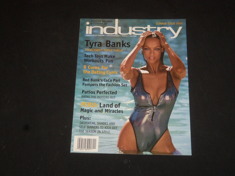 2005 JUNE/JULY INDUSTRY MAGAZINE - TYRA BANKS - SP 6129