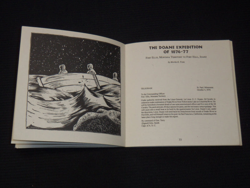 1990 CAMPFIRE TALES OF JACKSON HOLE BOOK BY MERLIN K. POTTS - HARMON - J 8116