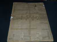 1892 NOVEMBER 9 PHILADELPHIA RECORD NEWSPAPER - CLEVELAND WINS AGAIN - NT 7383