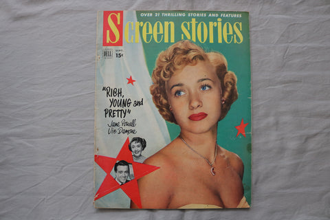 1951 SEPTEMBER SCREEN STORIES MAGAZINE - JANE POWELL COVER - E 19903
