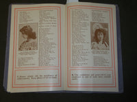 1909 THE GREAT WEST SIDE PROGRAM - CURRIER PRINTING COMPANY - CHICAGO - J 3708