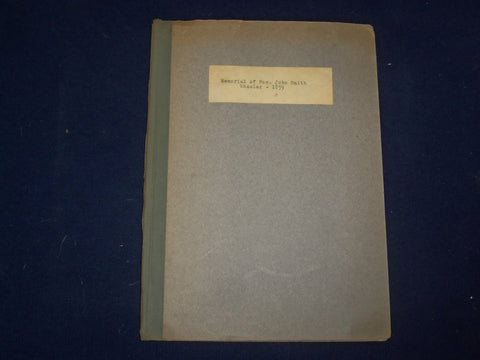 1859 DISCOURSE AT THE FUNERAL OF THE HON. JOHN SMITH WHEELER - VERMONT - J 4697