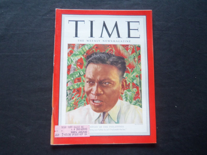 1951 NOVEMBER 26 TIME MAGAZINE - RAMON MAGSAYSAY OF THE PHILIPPINES - T 1306