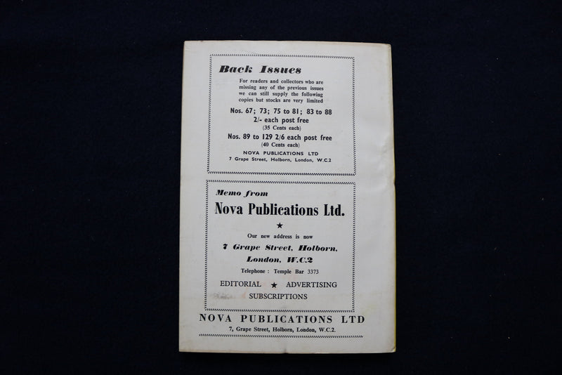 1963 MAY NEW WORLDS SOFTCOVER DIGEST MAGAZINE - VOLUME 44, NUMBER 130 - K 454