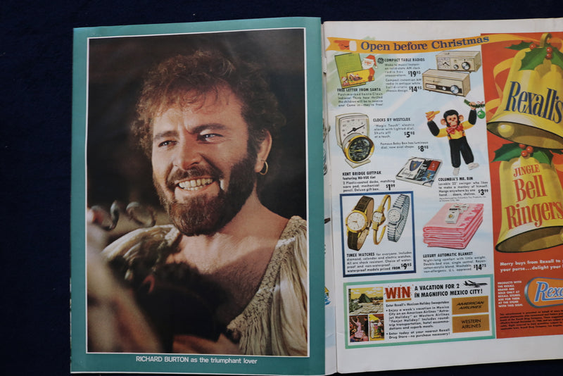 1966 DEC 3 SATURDAY EVENING POST MAGAZINE - ELIZABETH TAYLOR COVER - E 23432