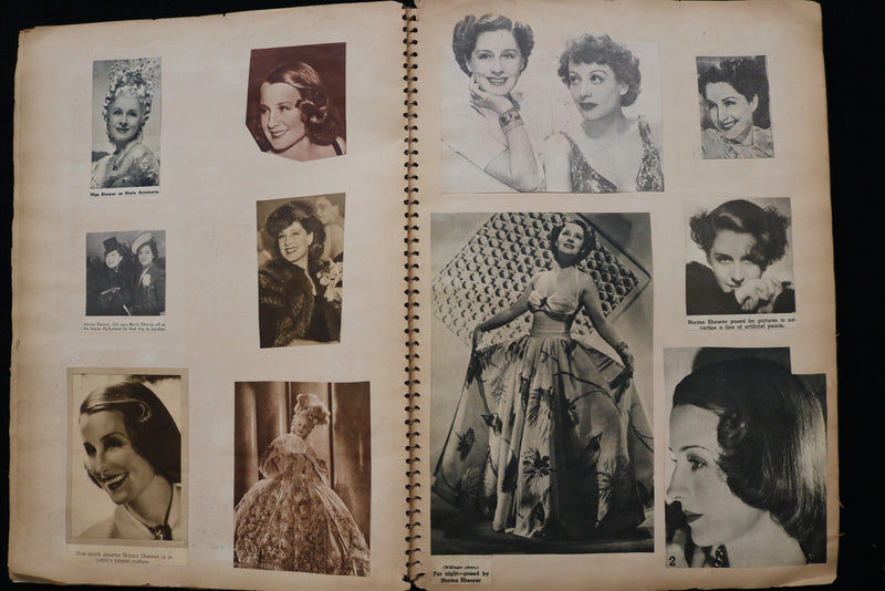 MOVIE STARS SCRAPBOOK - MICKEY ROONEY - ANN - SOTHERN- E 24913