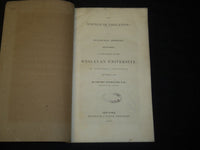 1831 SEPTEMBER 21 DR. FISK'S INAUGURAL ADADRESS AT WESLEYAN UNIVERSITY- J 5431