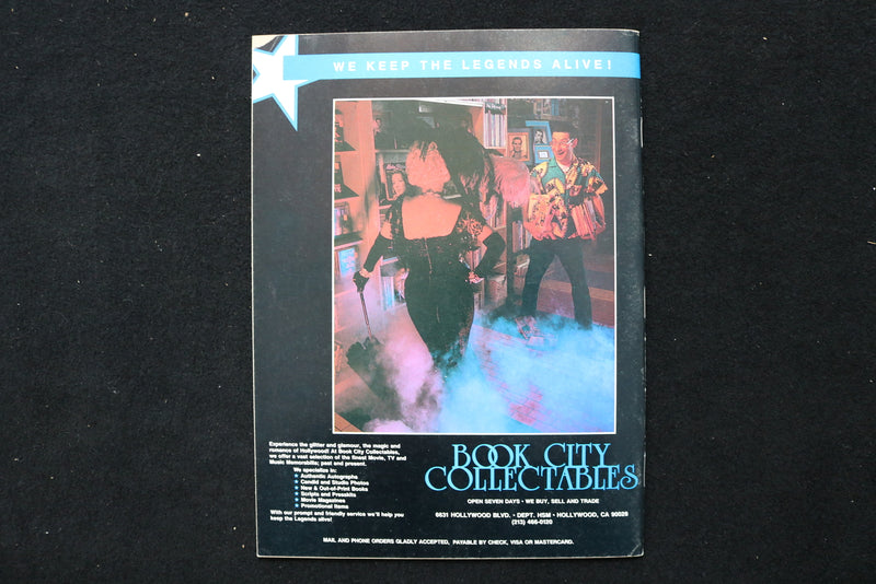 1987 DECEMBER HOLLYWOOD STUDIO MAGAZINE - JOAN COLLINS COVER - E 24489