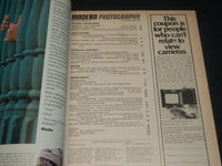 1972 JULY MODERN PHOTOGRAPHY MAGAZINE - WOODSON - SMITH COVER - J 5555