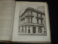 1908-1909 LA CONSTRUCTION MODERNE MAGAZINE BOUND VOLUME NO. 24