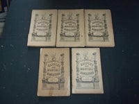 1875-76 HARPER'S MONTHLY MAGAZINE-LOT 14 ISSUES-NICE ILLUSTRATIONS & ADS-WR 364H