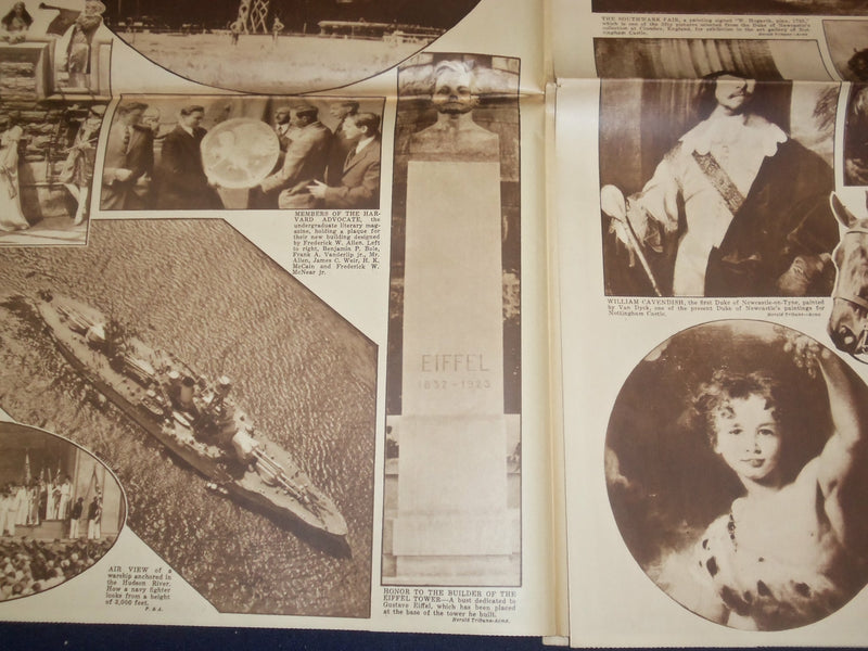1928 MAY 19 NEW YORK HERALD TRIBUNE GRAVURE SECTION-CURVEUR WINS JAMAICA-NP 4988