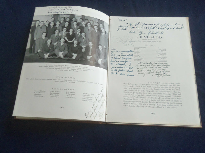 1942-43 CAYUGAN ITHACA COLLEGE YEARBOOK - ITHACA, NEW YORK - YB 2770